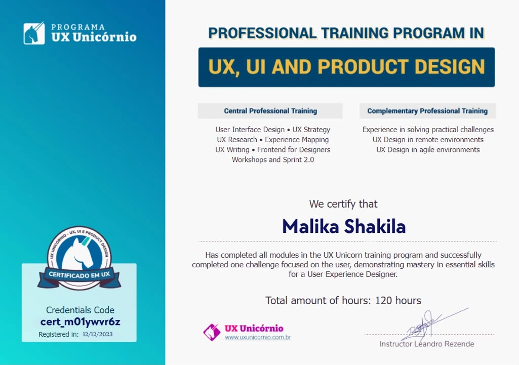 UI UX Profesional trophy
